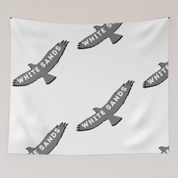 Item preview, White Sands New Mexico bird logo designed and sold by TheWaterBirds.