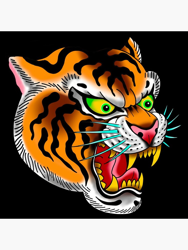 Tiger Tattoo | FreeVectors