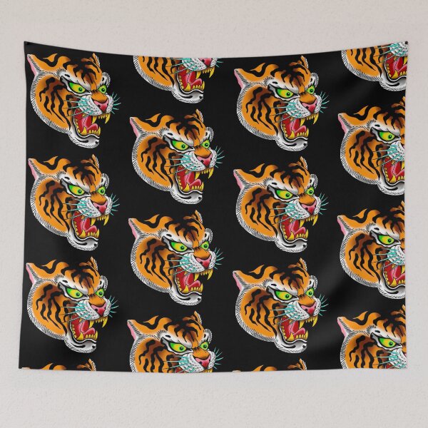 Item preview, Tiger tattoo designed and sold by KillaKPH.