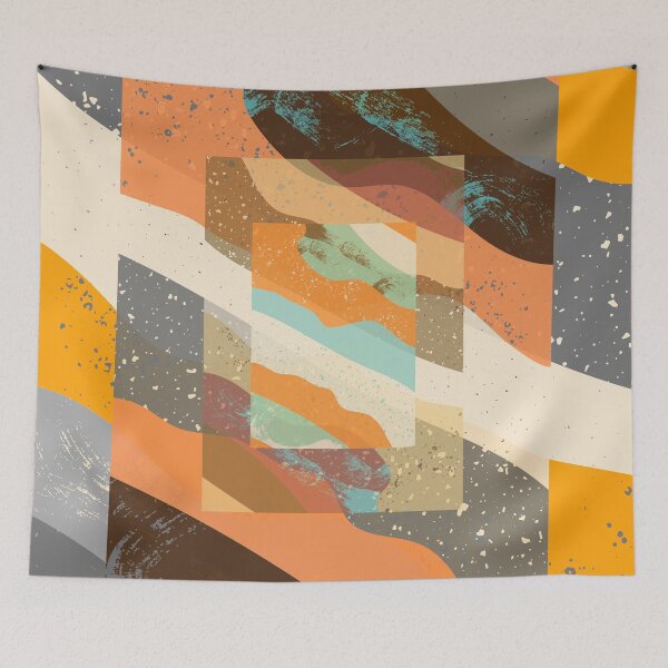 Item preview, Abstract colorful layers designed and sold by Ksaavet.