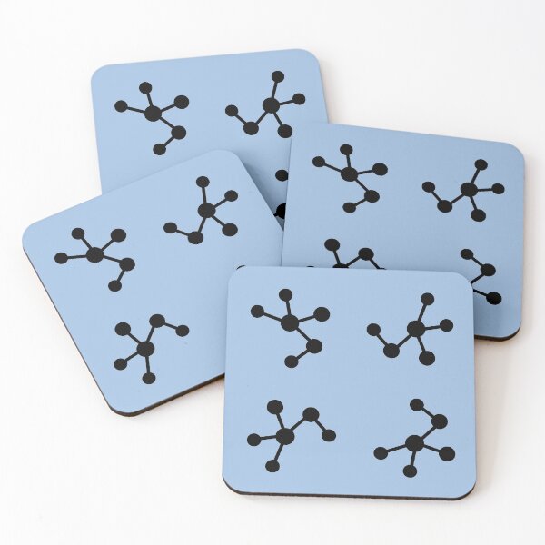 Item preview, Molecules Pattern designed and sold by Emllea.