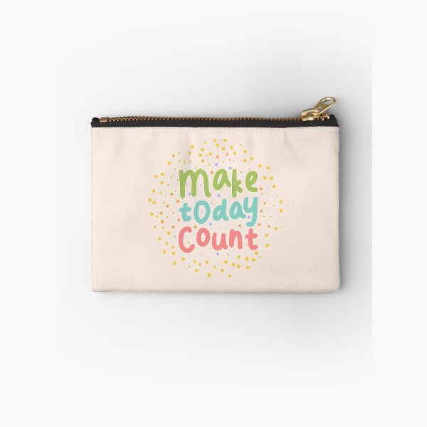 Item preview, Make today count - Motivate positive quote designed and sold by Trista Designs.