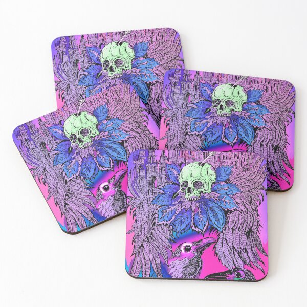 Item preview, Skull and ravens designed and sold by fishtower.