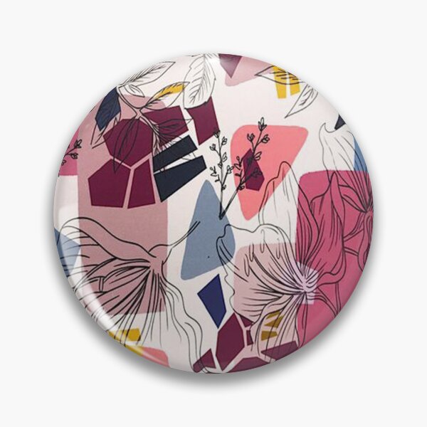 Item preview, Floral Abstract Geometric designed and sold by arguspattern.
