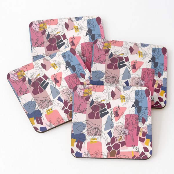 Item preview, Floral Abstract Geometric designed and sold by arguspattern.