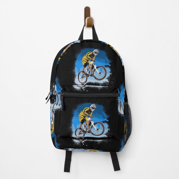 Item preview, cool mountain biker MTB dirt bike blue graffiti designed and sold by Denis Rösler.