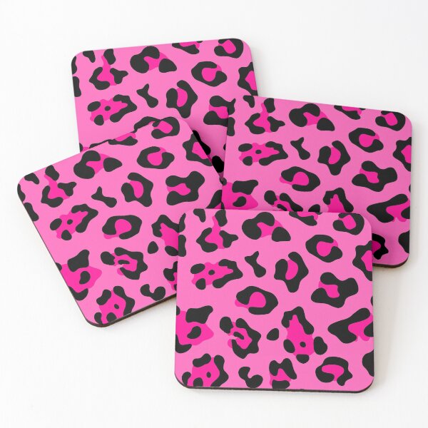 Item preview, hot pink leopard print animal cheetah pattern designed and sold by Gossip Rag.