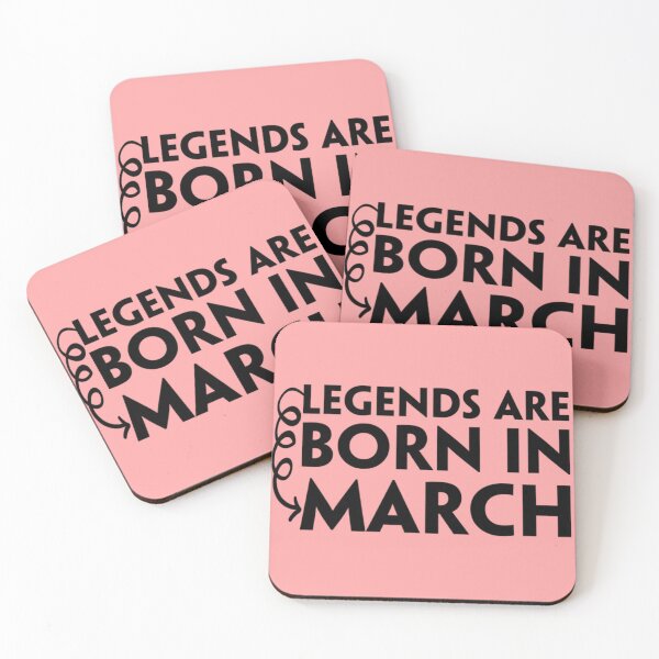 Item preview, Legends Are Born In March, Best birthday gifts designed and sold by Yanbus.
