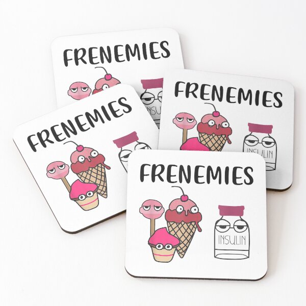 Item preview, Frenemies Funny T1D Diabetes Insulin User Girl Lady Mom designed and sold by FrenemiesShop.