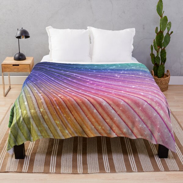 Aperçu de l'œuvre Feuille Tropicale Coquillage plissée Arc-en-ciel Mermaid Summer créée et vendue par Jolly-Yosei.