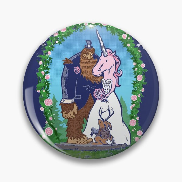 Item preview, Bigfoot the Sasquatch Marries a Unicorn Bride! designed and sold by Ben Walker-Storey.