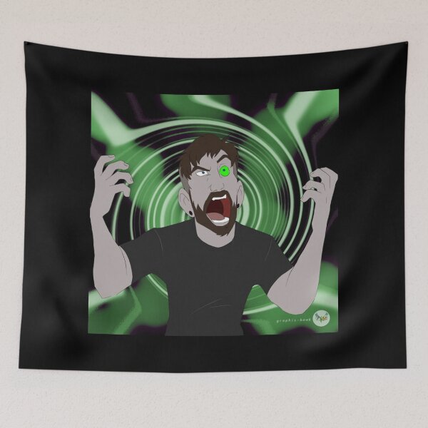 Item preview, Jacksepticeye Spiral Downward Fanart designed and sold by graphic-hawk.