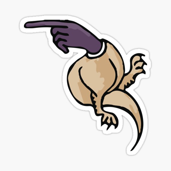 The Manicule Sticker