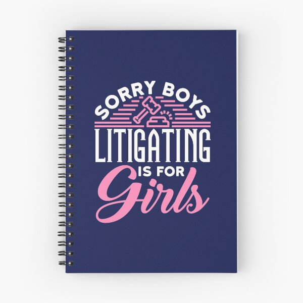 Item preview, Sorry Boys Litigating Is for Girls Women Lawyer Female Litigator designed and sold by jaygo.