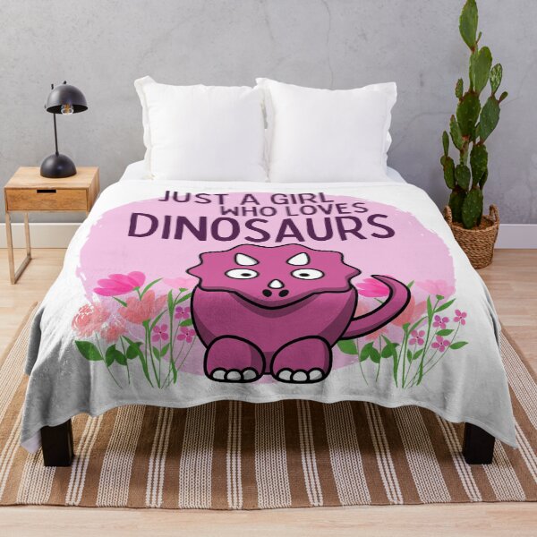 Item preview, Cute Just a girl who loves dinosaurs design designed and sold by MoninasArt.