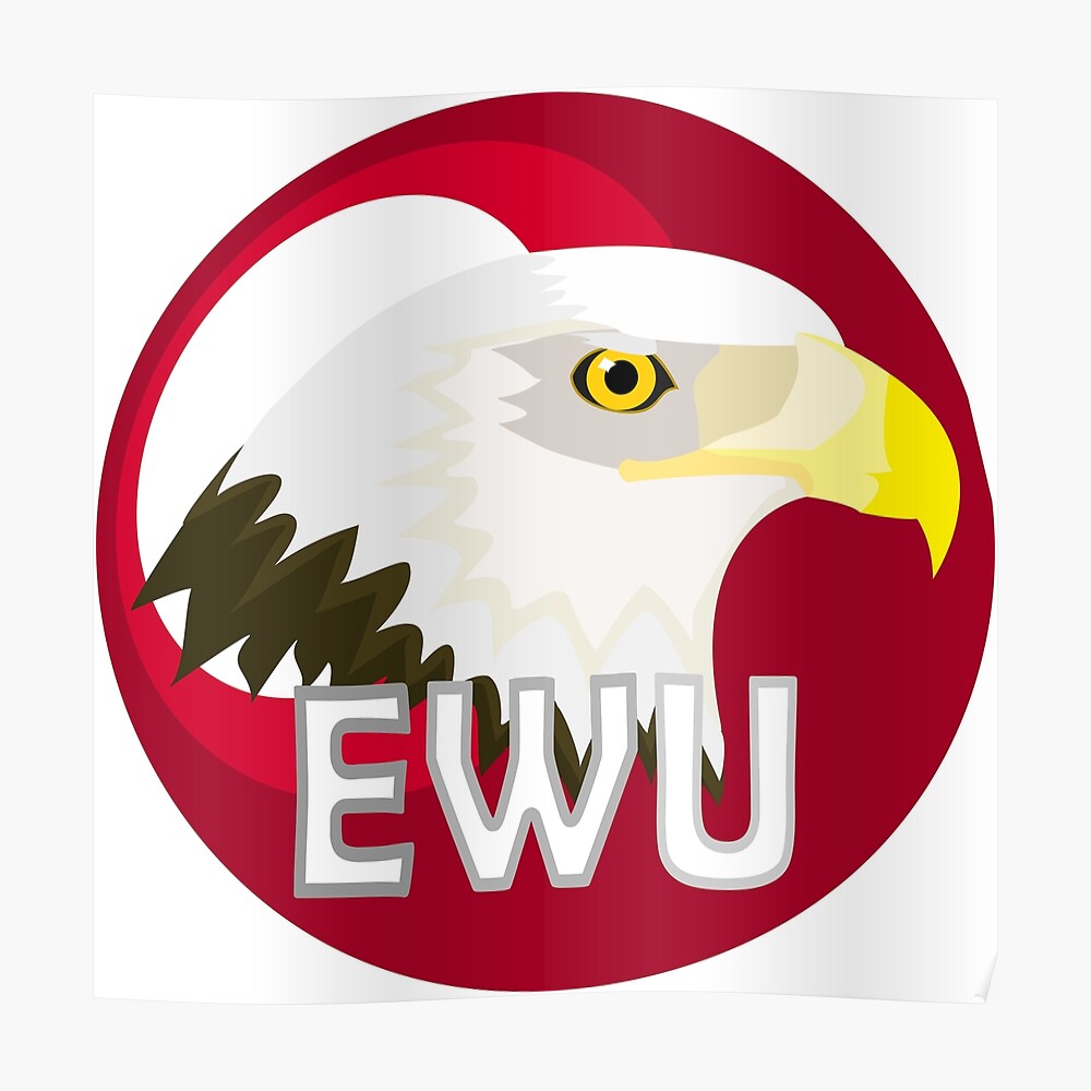 EWU EAGLES CIRCLE TEE