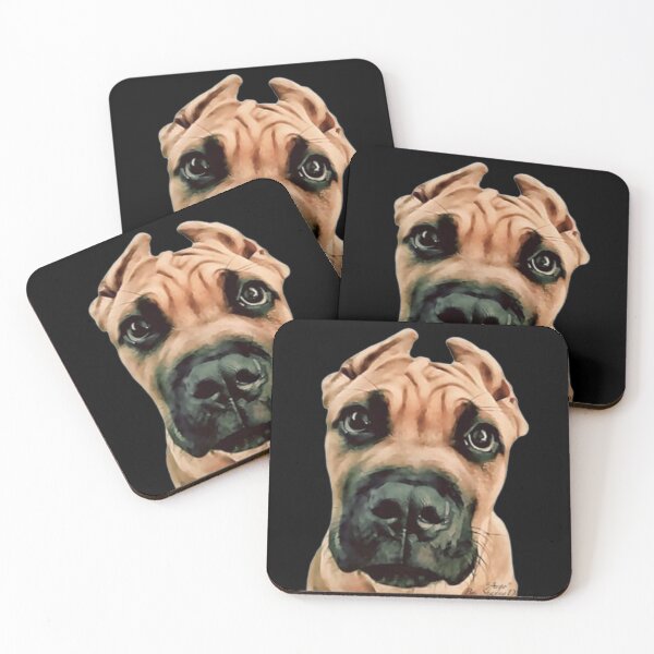 Item preview, Cute Shar Pei Mix Guilt Trip Puppy Eyes Love Argo designed and sold by Shanna  Dugan.