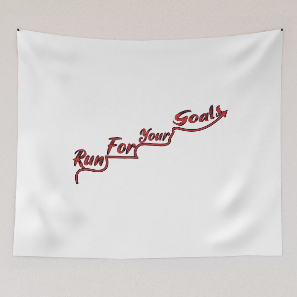 Item preview, Run For Your Goals Inspirational Simple Design Step by Step designed and sold by pedrored369.