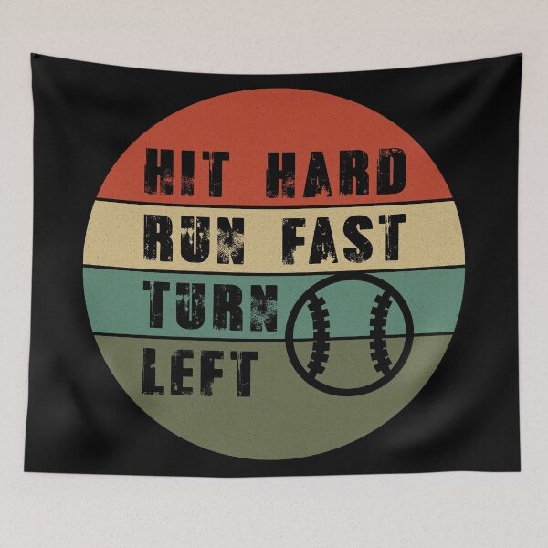 Item preview, hit hard run fast turn left designed and sold by Amet Hermawan.