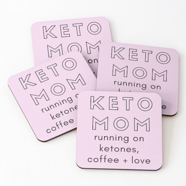 Item preview,  KETO MOM | running on ketones, love + coffee designed and sold by Le Plus Three.