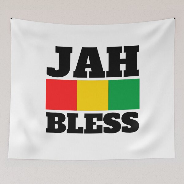 Item preview, Jah Bless Reggae Rasta Jamaica designed and sold by RastaColors.