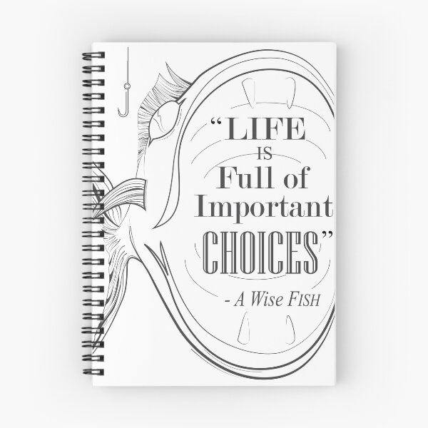 Item preview, Life Is Full of Important Choices Fishing designed and sold by rclwow.