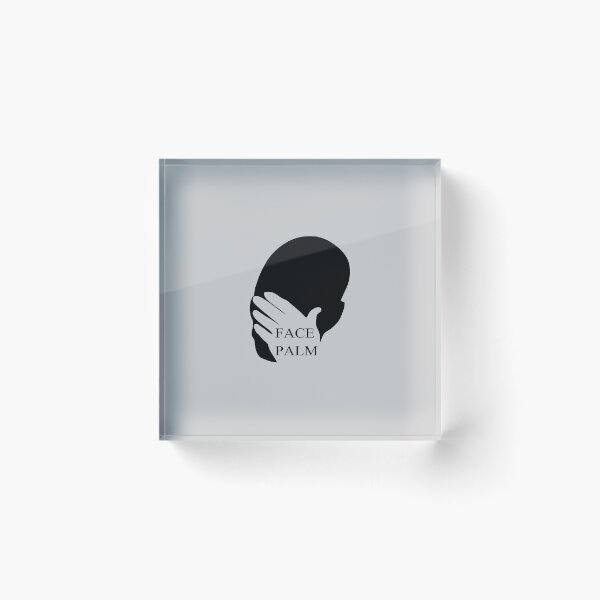 Item preview, Face Palm designed and sold by Troy Green.