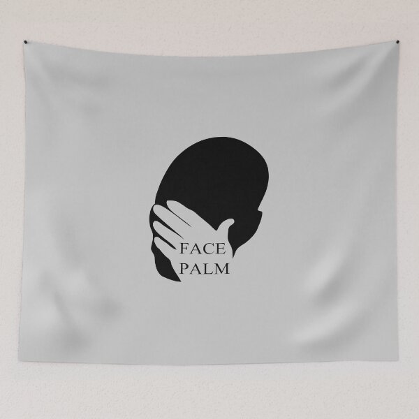 Item preview, Face Palm designed and sold by Troy Green.