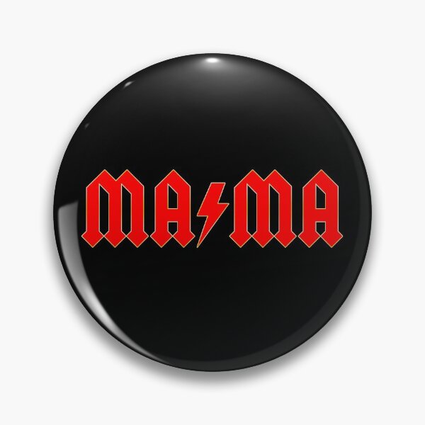 Item preview, ACDC Mama Rockstar, Rocker Mom Graphic designed and sold by 187designz.