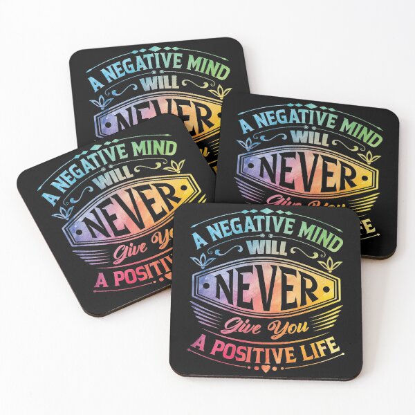 Item preview, A negative life will never give you a positive life. designed and sold by Beefytee.