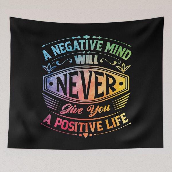 Item preview, A negative life will never give you a positive life. designed and sold by Beefytee.
