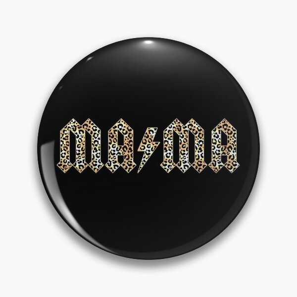 Item preview, ACDC Leopard Mama Rockstar, Rocker Mom Graphic designed and sold by 187designz.