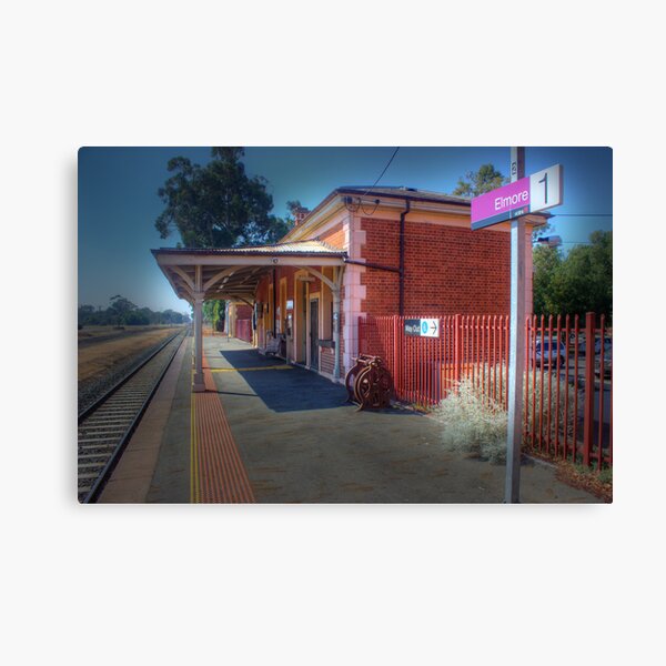 Item preview, Elmore railway station, Victoria designed and sold by shaynetwright.