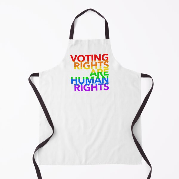 Item preview, Voting Rights are Human Rights (rainbow) designed and sold by Thelittlelord.