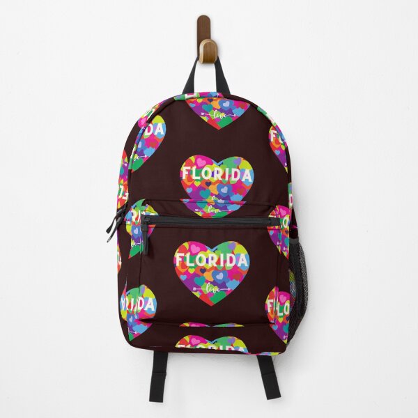 Item preview, I Love Florida Colorful Hearts designed and sold by silviaol.
