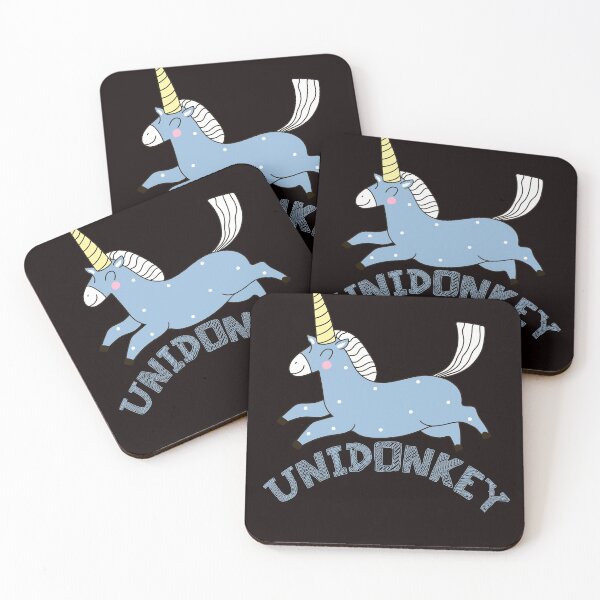 Item preview, Blue unicorn donkey	 designed and sold by Fliflat.