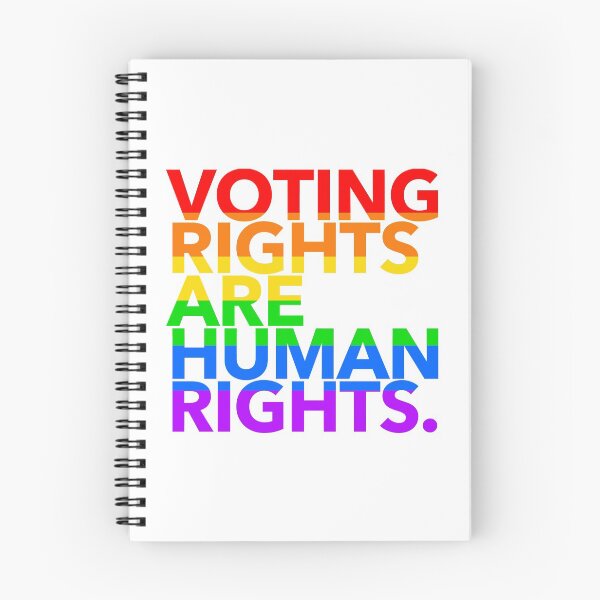 Item preview, Voting Rights are Human Rights (lgbt) designed and sold by Thelittlelord.