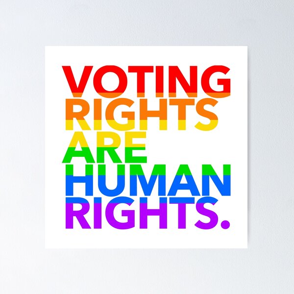 Voting Rights Act Posters for Sale | Redbubble