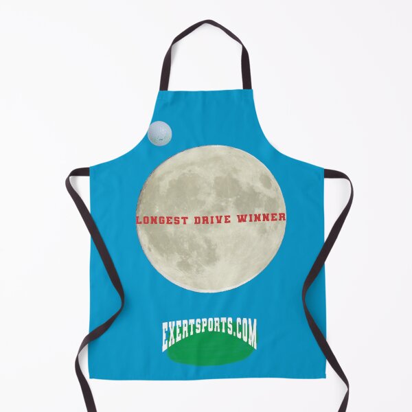 Golf Ball Over The Moon Apron