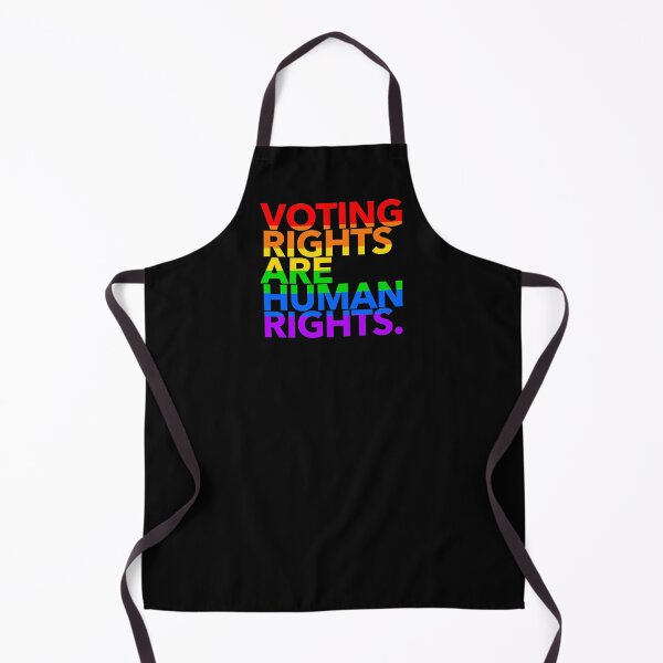 Item preview, Voting Rights are Human Rights (gay pride edition) designed and sold by Thelittlelord.