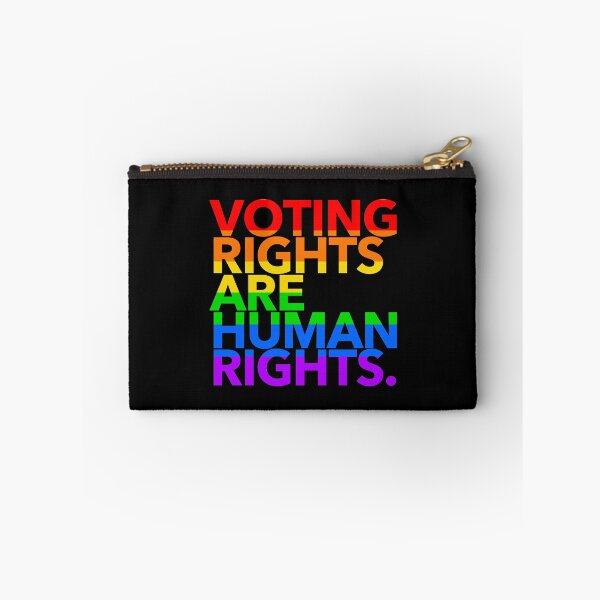 Item preview,  Voting Rights are Human Rights (gay pride edition) designed and sold by Thelittlelord.