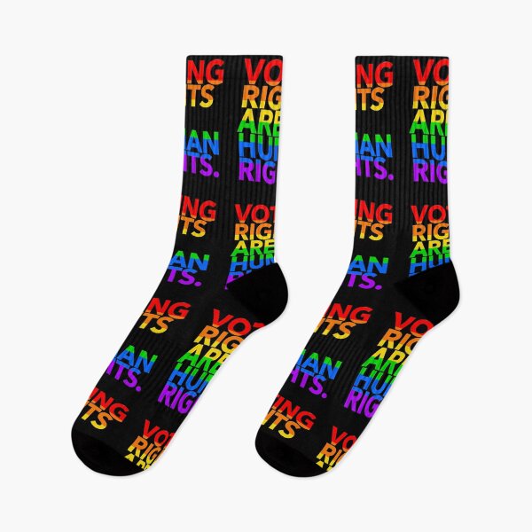 Item preview,  Voting Rights are Human Rights (gay pride edition) designed and sold by Thelittlelord.