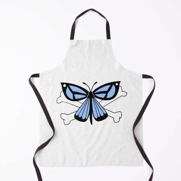 Item preview, Crossbone Butterfly (blue) designed and sold by gross-girl99.
