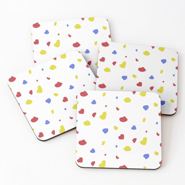 Item preview, Primary colour terrazo shapes designed and sold by Stuckinadream.