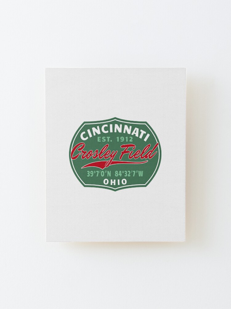 Vintage cincinnati baseball Sticker for Sale by dfxsam08