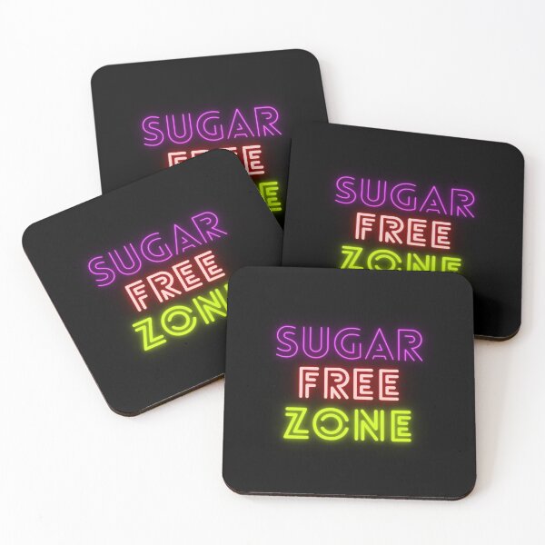 Item preview, SUGAR FREE ZONE  | Retro Disco Funk Low Carb Keto Queen  designed and sold by Le Plus Three.