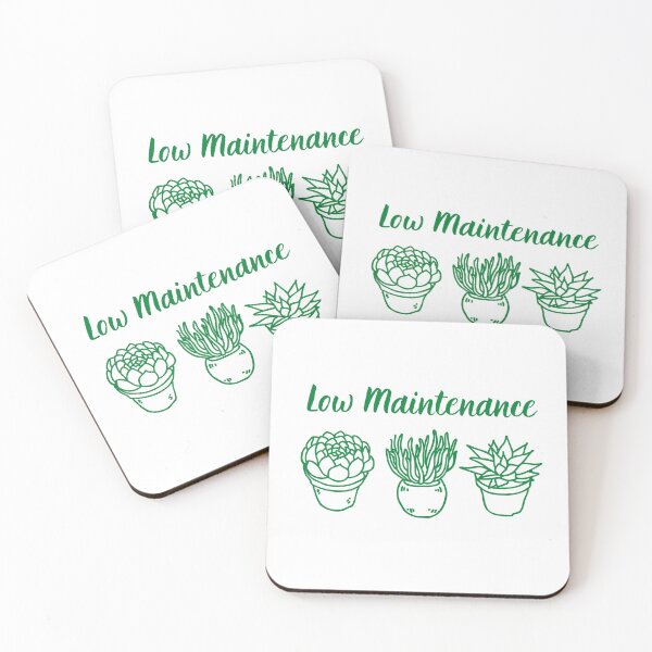 Item preview, Low Maintenance | Succulent Design | Succulent Lover designed and sold by Presto Prints Design.