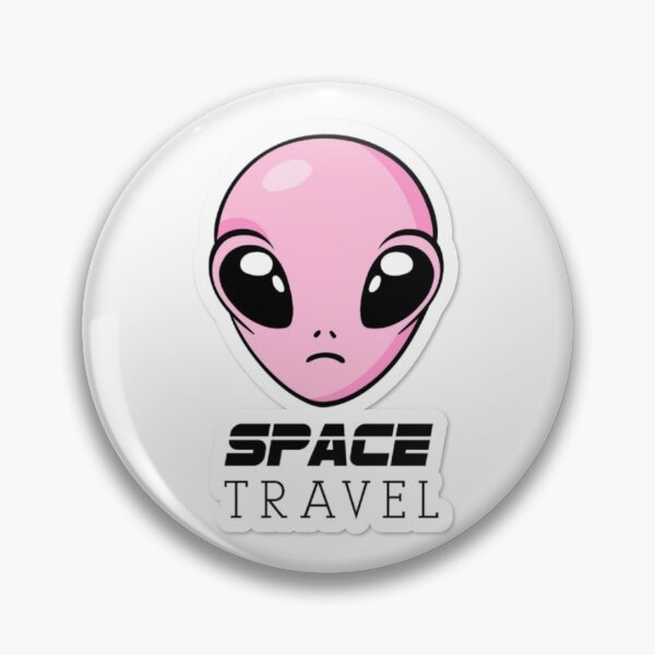 Item preview, Space Travel, pink alien, UFO designed and sold by NatiiHerre.