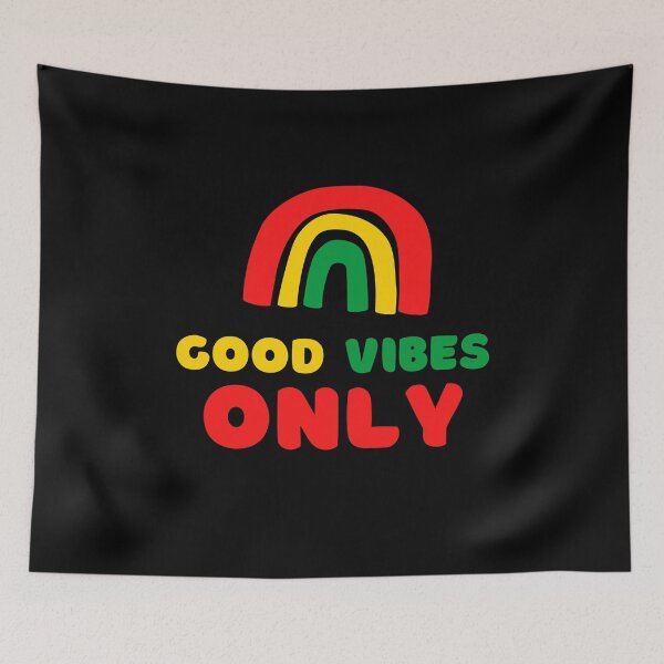 Item preview, Good Vibes Only Reggae Rasta Colors designed and sold by RastaColors.