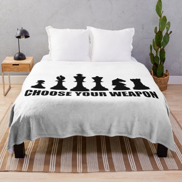 Item preview, Choose Your Weapon - Chess Player designed and sold by Adel Qasem.